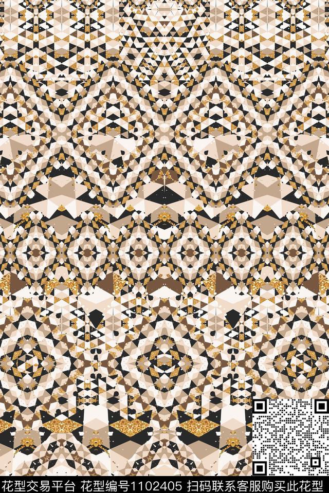 条格数码华亿平台几何数码印花华亿平台下载（图片编号: 1102405） - 瓦栏（Walan）