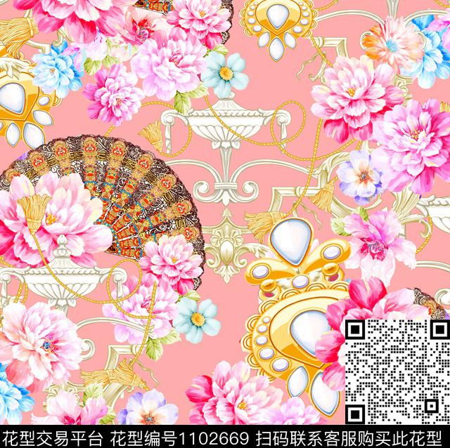 数码华亿平台欧美日韩数码印花华亿平台下载（图片编号: 1102669） - 瓦栏（Walan）