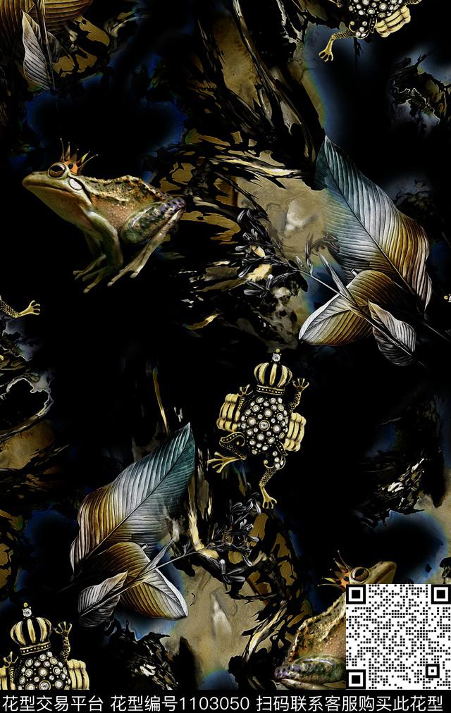 数码华亿平台男装花卉数码印花华亿平台下载（图片编号: 1103050） - 瓦栏（Walan）