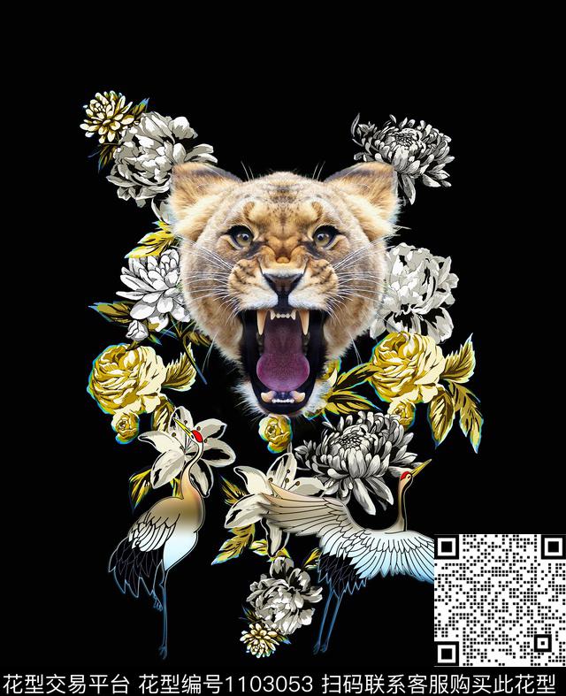 定位花男装花卉数码印花华亿平台下载（图片编号: 1103053） - 瓦栏（Walan）