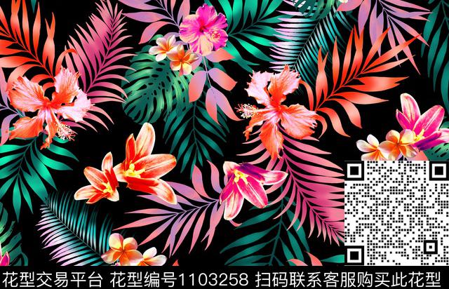 大牌风热带华亿平台数码华亿平台数码印花华亿平台下载（图片编号: 1103258） - 瓦栏（Walan）