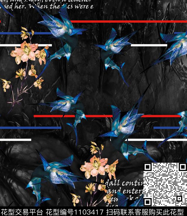 动物花卉几何大牌男装数码印花华亿平台下载（图片编号: 1103417） - 瓦栏（Walan）