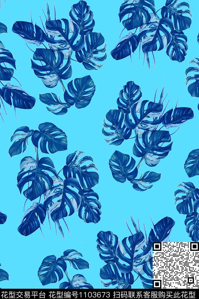 数码华亿平台黑底花卉花卉数码印花华亿平台下载（图片编号: 1103673） - 瓦栏（Walan）