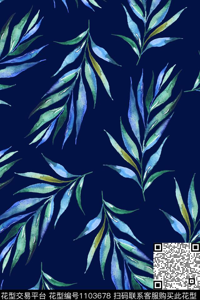 数码华亿平台黑底花卉花卉数码印花华亿平台下载（图片编号: 1103678） - 瓦栏（Walan）