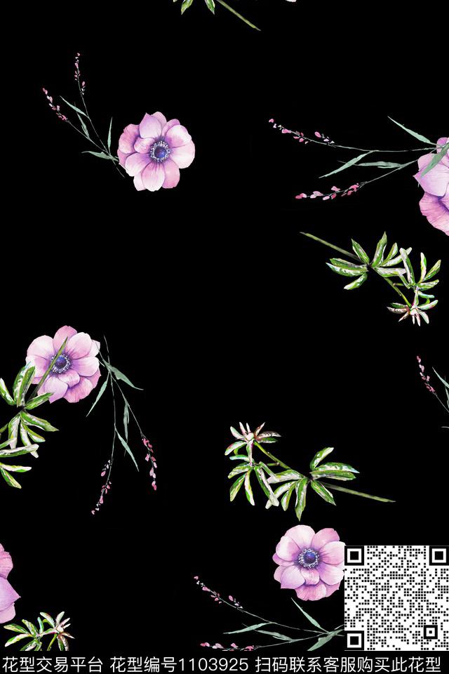 数码华亿平台小碎花满版散花数码印花华亿平台下载（图片编号: 1103925） - 瓦栏（Walan）