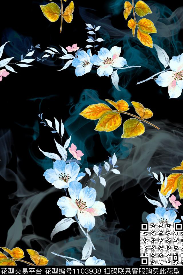 数码华亿平台小碎花满版散花数码印花华亿平台下载（图片编号: 1103938） - 瓦栏（Walan）