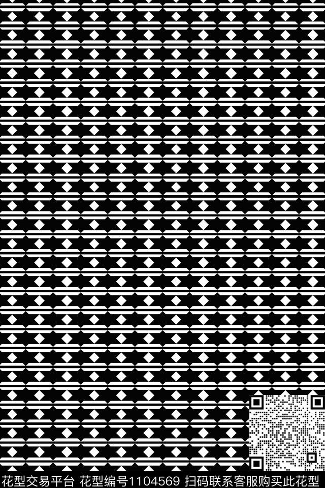 几何男装抽象纹理数码印花华亿平台下载（图片编号: 1104569） - 瓦栏（Walan）