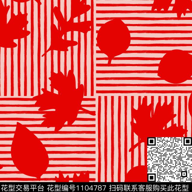 数码华亿平台少女几何传统印花华亿平台下载（图片编号: 1104787） - 瓦栏（Walan）