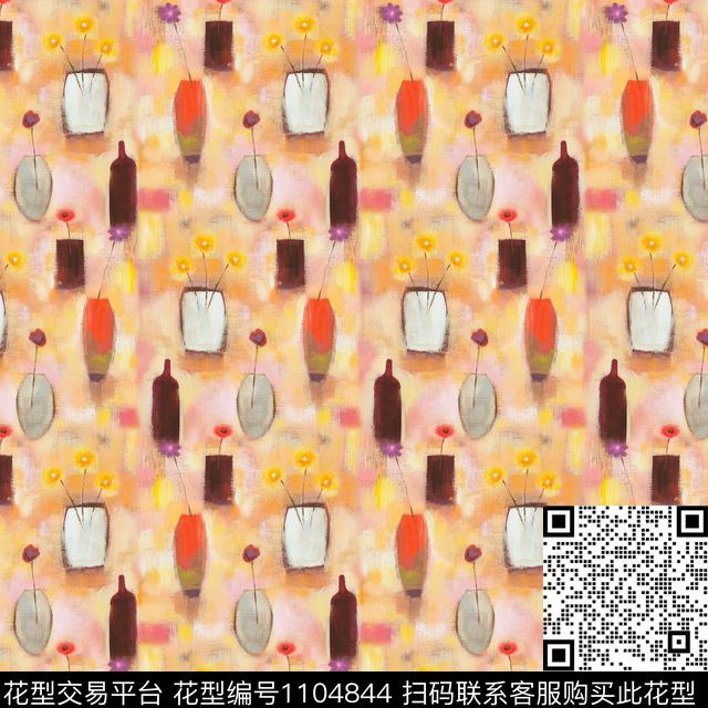 数码华亿平台花卉女装数码印花华亿平台下载（图片编号: 1104844） - 瓦栏（Walan）