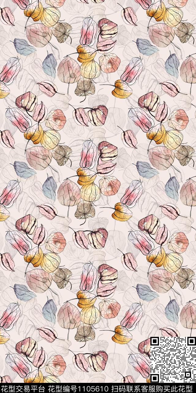 数码华亿平台大牌风抽象数码印花华亿平台下载（图片编号: 1105610） - 瓦栏（Walan）