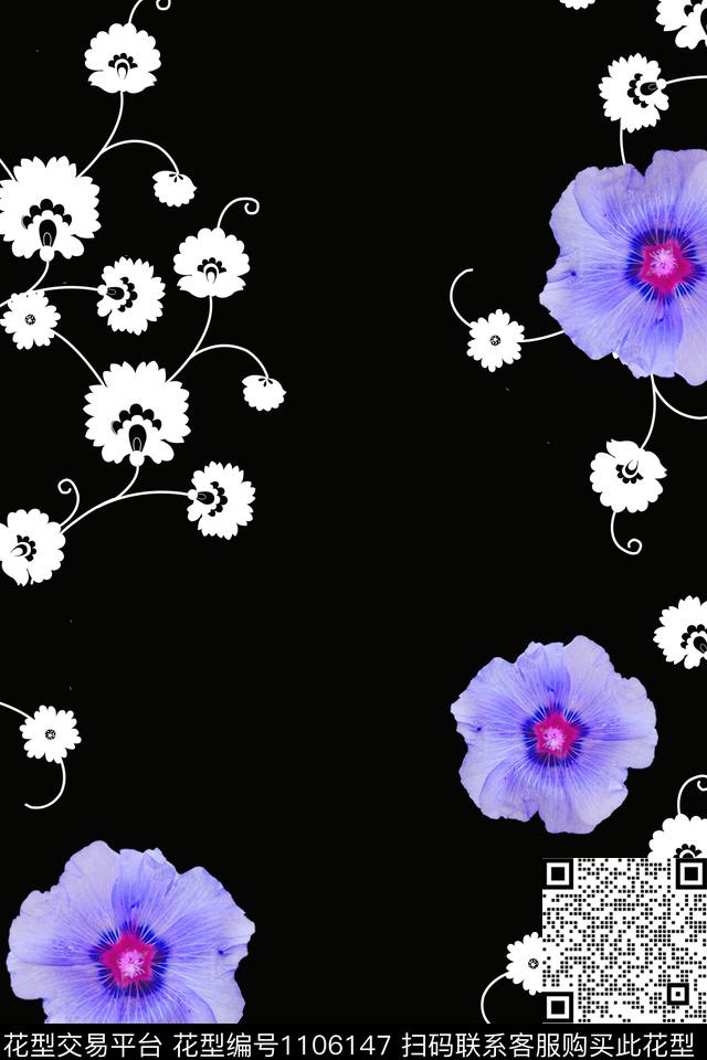 数码华亿平台小碎花定位花数码印花华亿平台下载（图片编号: 1106147） - 瓦栏（Walan）