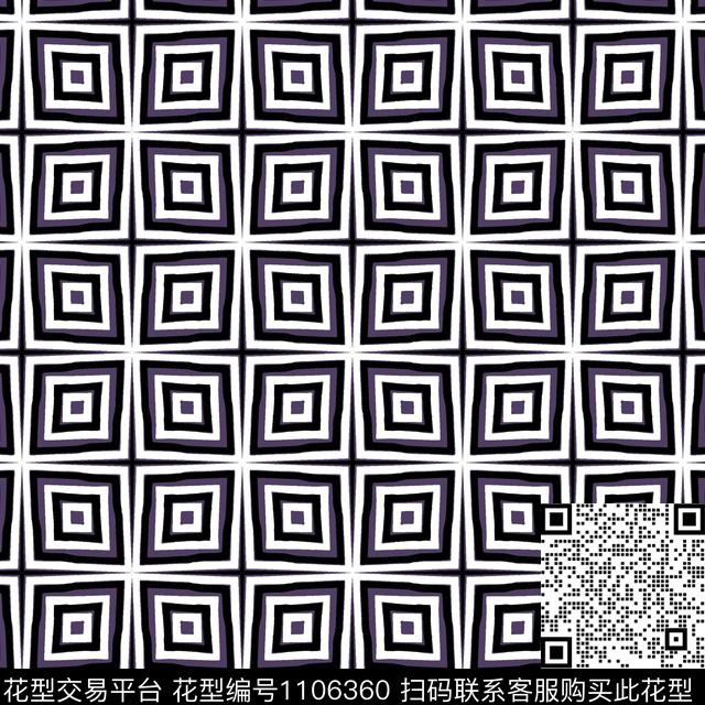 女装欧洲几何传统印花华亿平台下载（图片编号: 1106360） - 瓦栏（Walan）