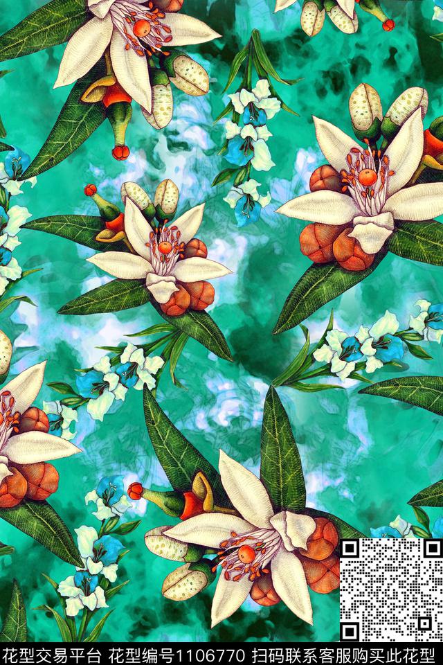 数码华亿平台温室花卉花卉数码印花华亿平台下载（图片编号: 1106770） - 瓦栏（Walan）