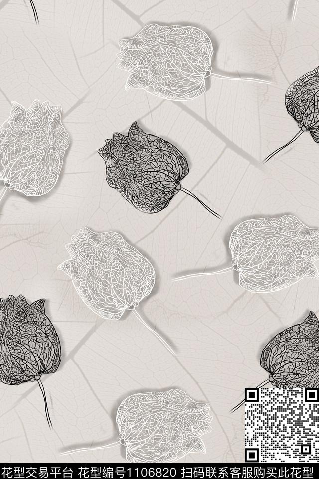 花卉数码华亿平台休闲数码印花华亿平台下载（图片编号: 1106820） - 瓦栏（Walan）