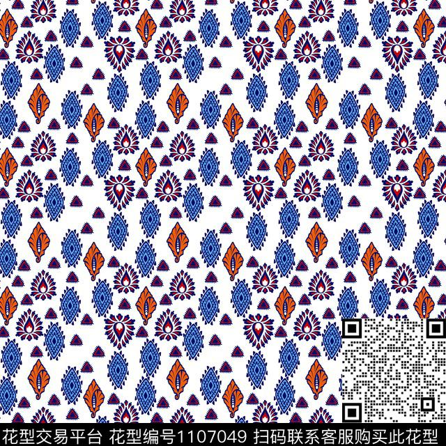 数码华亿平台复古女装数码印花华亿平台下载（图片编号: 1107049） - 瓦栏（Walan）