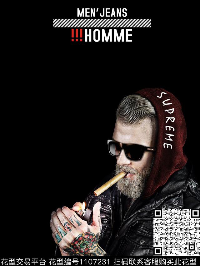 男装欧洲潮牌数码印花华亿平台下载（图片编号: 1107231） - 瓦栏（Walan）