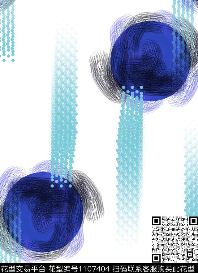 创意混合拼接抽象数码印花华亿平台下载（图片编号: 1107404） - 瓦栏（Walan）