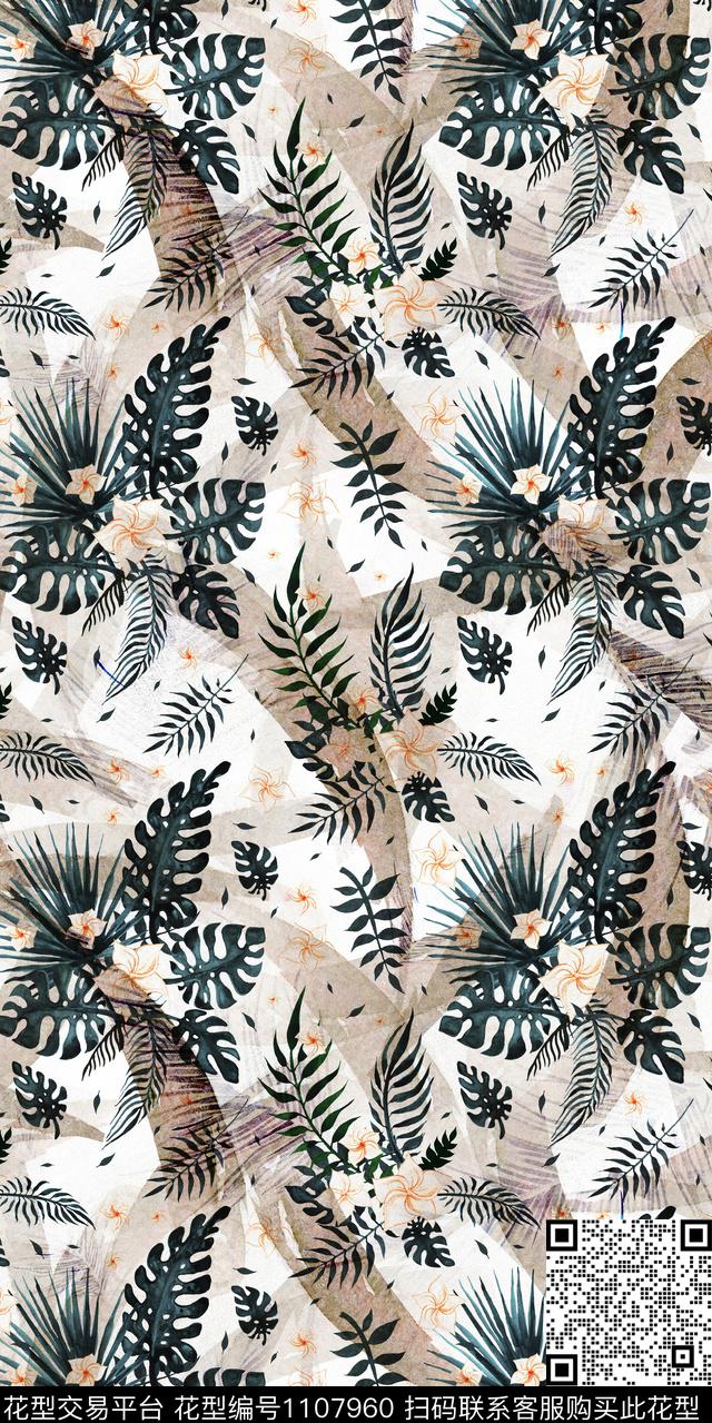 花卉数码华亿平台小碎花数码印花华亿平台下载（图片编号: 1107960） - 瓦栏（Walan）