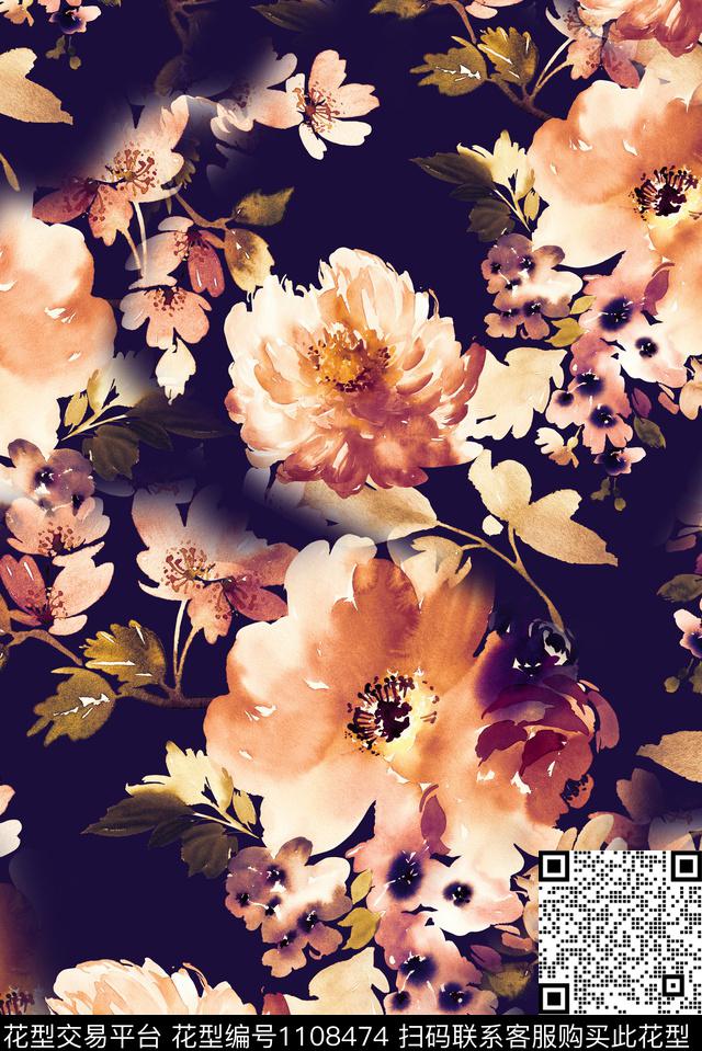 秋冬华亿平台肌理数码华亿平台数码印花华亿平台下载（图片编号: 1108474） - 瓦栏（Walan）