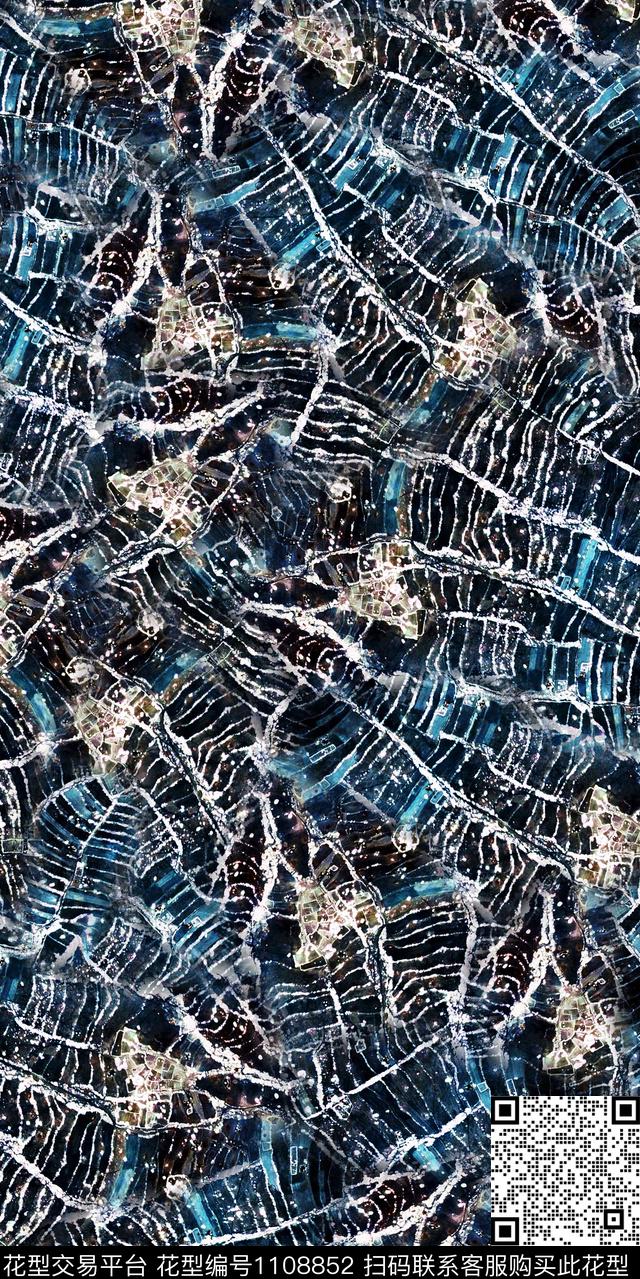 大牌风民族风数码华亿平台数码印花华亿平台下载（图片编号: 1108852） - 瓦栏（Walan）