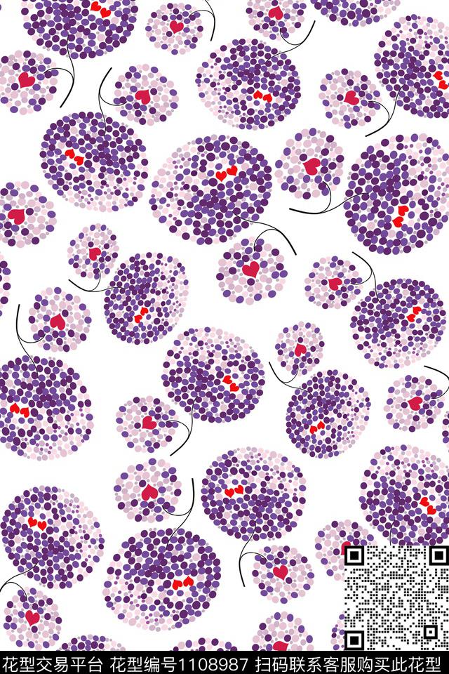 大牌风花卉民族风数码印花华亿平台下载（图片编号: 1108987） - 瓦栏（Walan）