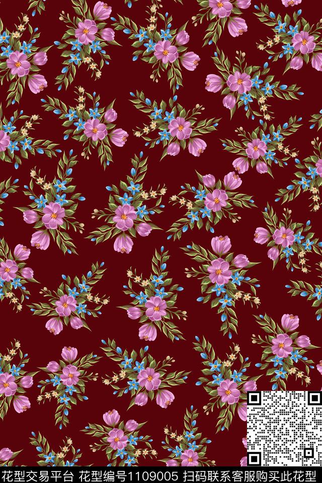 大牌风民族风数码华亿平台数码印花华亿平台下载（图片编号: 1109005） - 瓦栏（Walan）