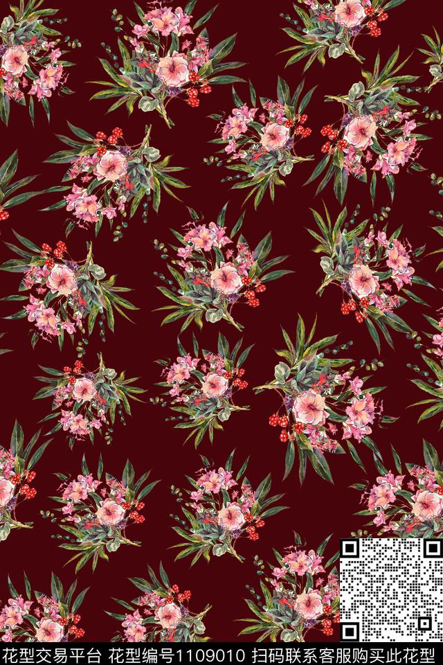 大牌风民族风数码华亿平台数码印花华亿平台下载（图片编号: 1109010） - 瓦栏（Walan）