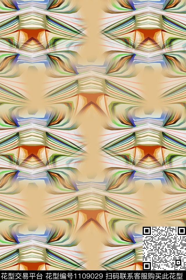 男装休闲花卉径庭迷彩条纹混搭手绘数码印花华亿平台下载（图片编号: 1109029） - 瓦栏（Walan）