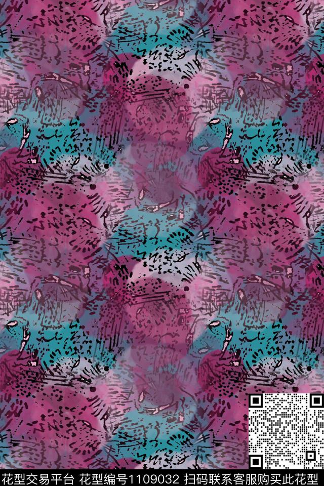 径庭迷彩迷彩图案玫瑰花语数码印花华亿平台下载（图片编号: 1109032） - 瓦栏（Walan）