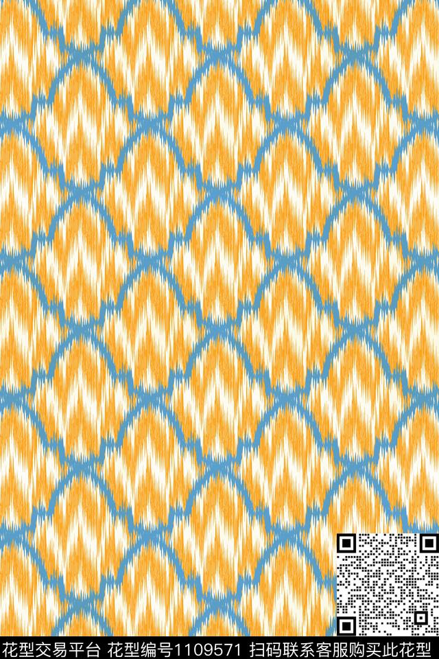 女装几何几何肌理数码印花华亿平台下载（图片编号: 1109571） - 瓦栏（Walan）