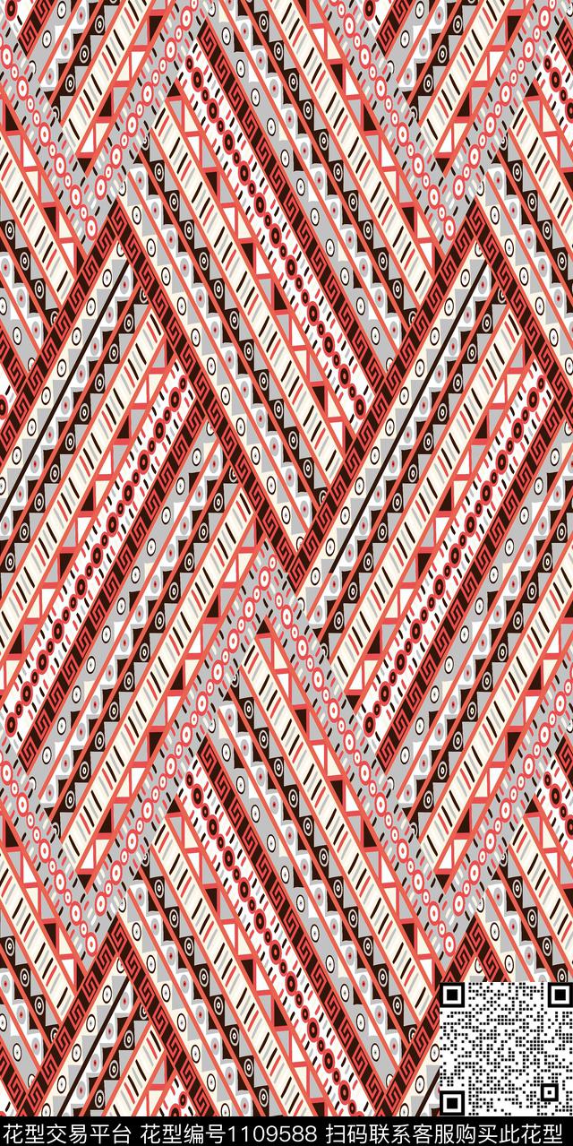 大牌风民族风数码华亿平台数码印花华亿平台下载（图片编号: 1109588） - 瓦栏（Walan）