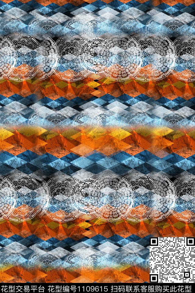 肌理数码华亿平台抽象数码印花华亿平台下载（图片编号: 1109615） - 瓦栏（Walan）