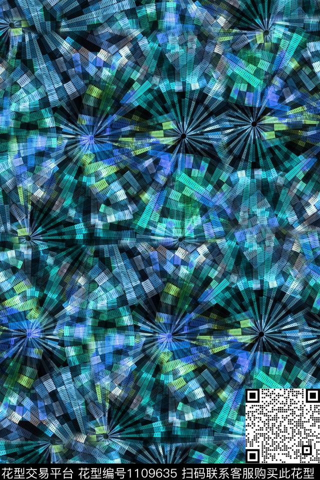 肌理抽象休闲数码印花华亿平台下载（图片编号: 1109635） - 瓦栏（Walan）