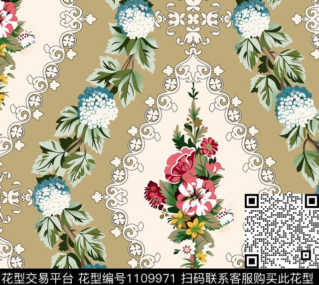 女装秋冬华亿平台风景景观数码印花华亿平台下载（图片编号: 1109971） - 瓦栏（Walan）