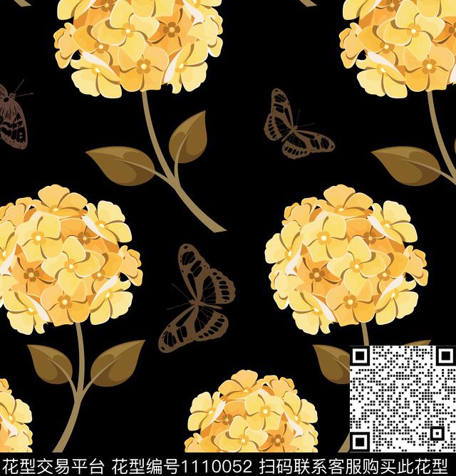 民族风女装花卉数码印花华亿平台下载（图片编号: 1110052） - 瓦栏（Walan）