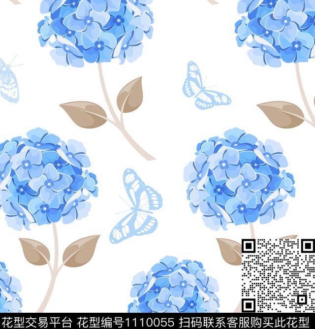 民族风女装花卉数码印花华亿平台下载（图片编号: 1110055） - 瓦栏（Walan）