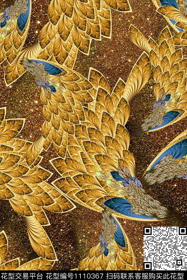 数码华亿平台肌理抽象数码印花华亿平台下载（图片编号: 1110367） - 瓦栏（Walan）