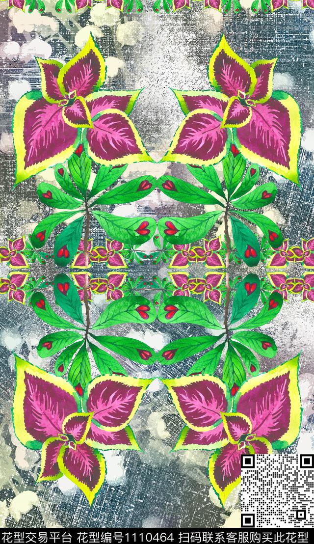 定位花民族风数码华亿平台数码印花华亿平台下载（图片编号: 1110464） - 瓦栏（Walan）