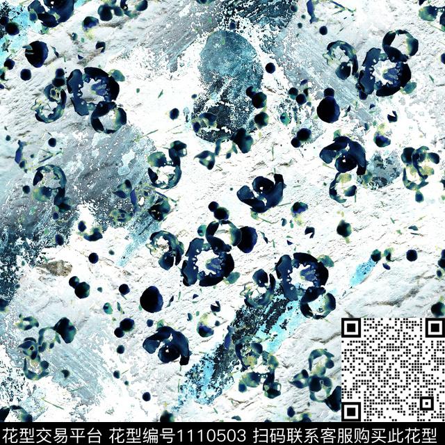 男装数码华亿平台抽象数码印花华亿平台下载（图片编号: 1110503） - 瓦栏（Walan）