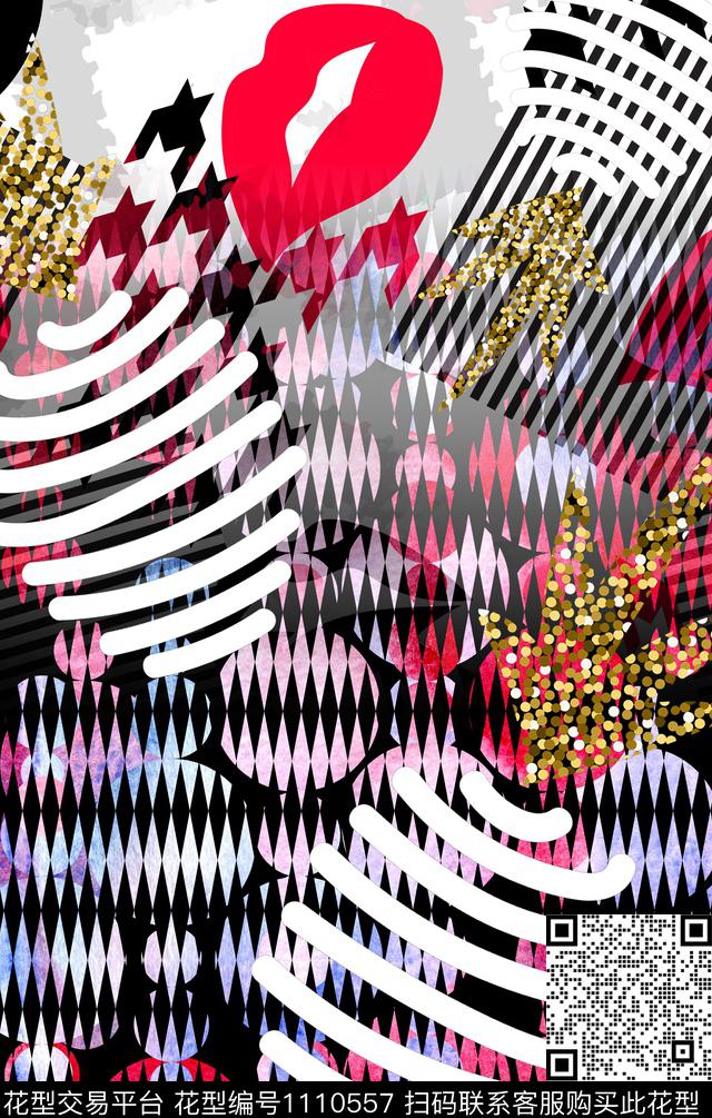 定位花民族风数码华亿平台数码印花华亿平台下载（图片编号: 1110557） - 瓦栏（Walan）