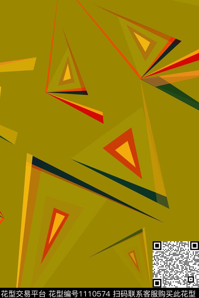 几何女装数码华亿平台数码印花华亿平台下载（图片编号: 1110574） - 瓦栏（Walan）