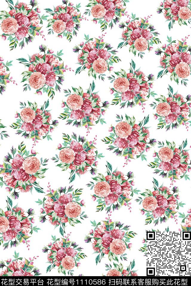 大牌风民族风数码华亿平台数码印花华亿平台下载（图片编号: 1110586） - 瓦栏（Walan）