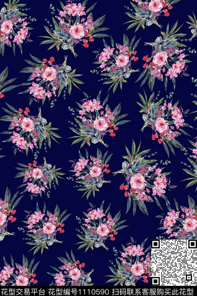 大牌风民族风数码华亿平台数码印花华亿平台下载（图片编号: 1110590） - 瓦栏（Walan）