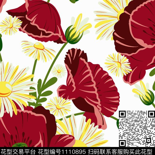 数码华亿平台大牌风民族风传统印花华亿平台下载（图片编号: 1110895） - 瓦栏（Walan）