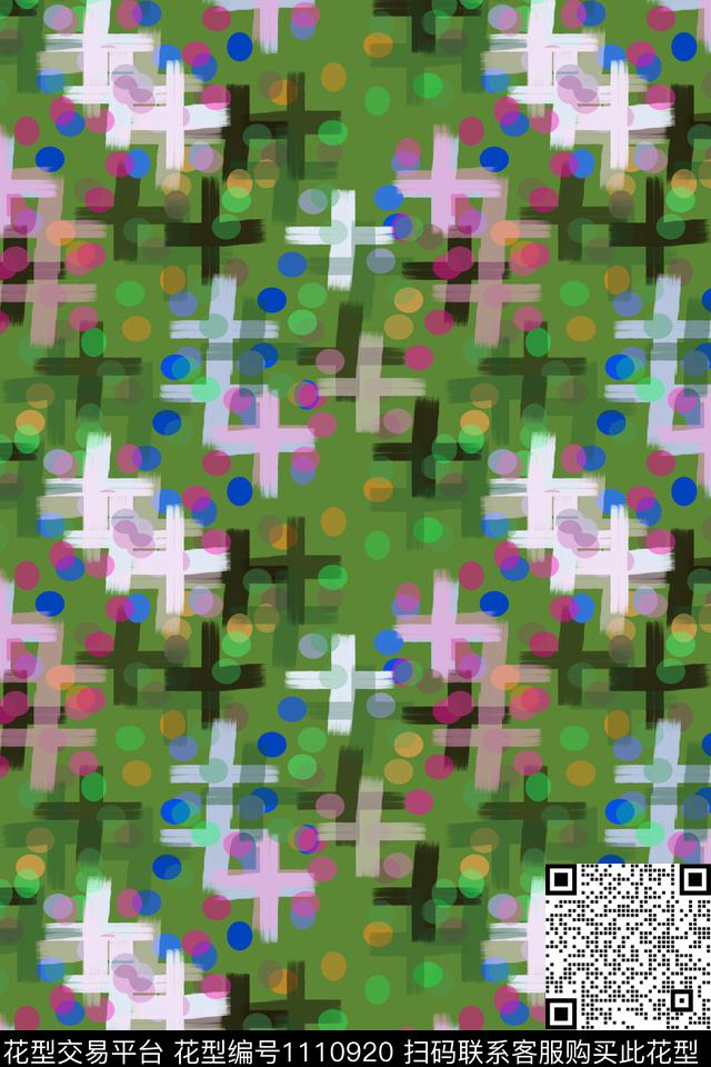 几何精致几何手绘线条笔触数码印花华亿平台下载（图片编号: 1110920） - 瓦栏（Walan）