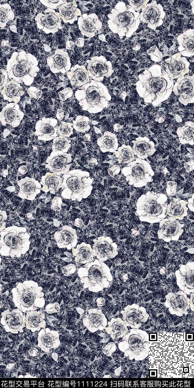 数码华亿平台大牌风民族风数码印花华亿平台下载（图片编号: 1111224） - 瓦栏（Walan）