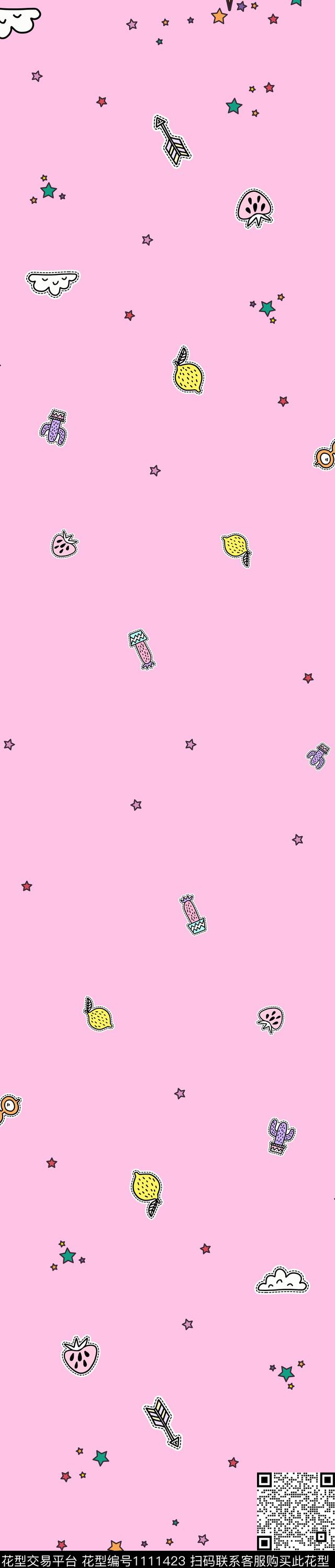 童装动物卡通数码印花华亿平台下载（图片编号: 1111423） - 瓦栏（Walan）