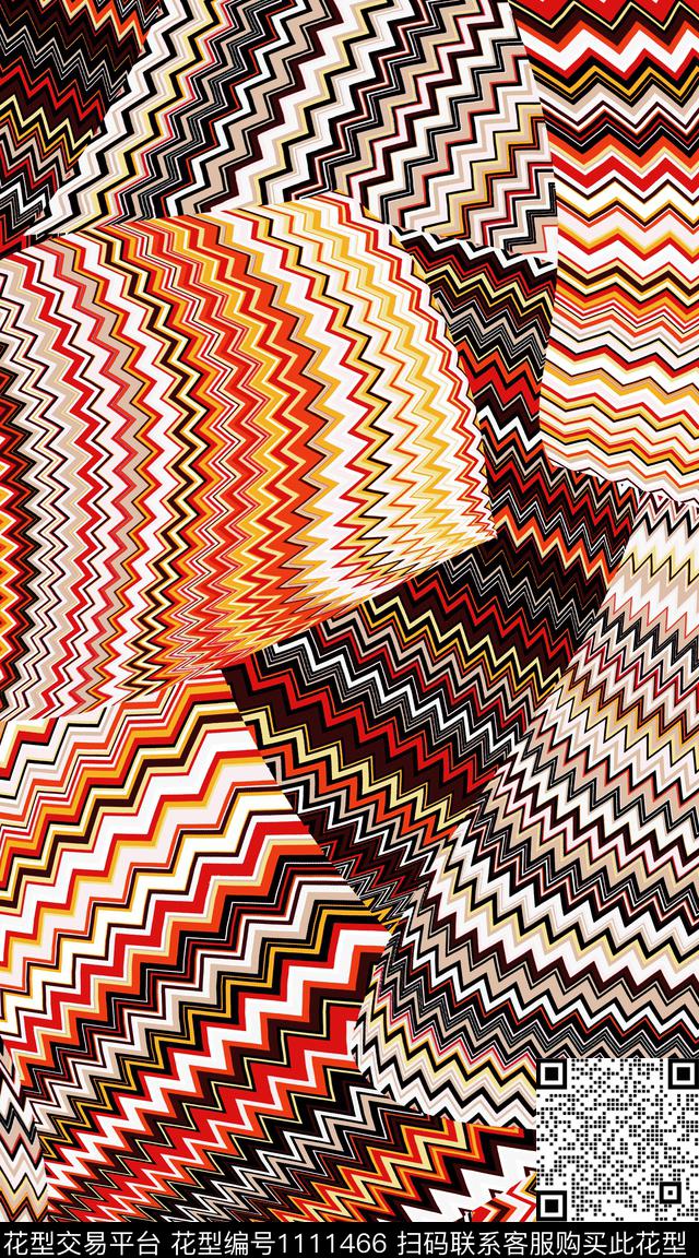 格子数码华亿平台几何数码印花华亿平台下载（图片编号: 1111466） - 瓦栏（Walan）