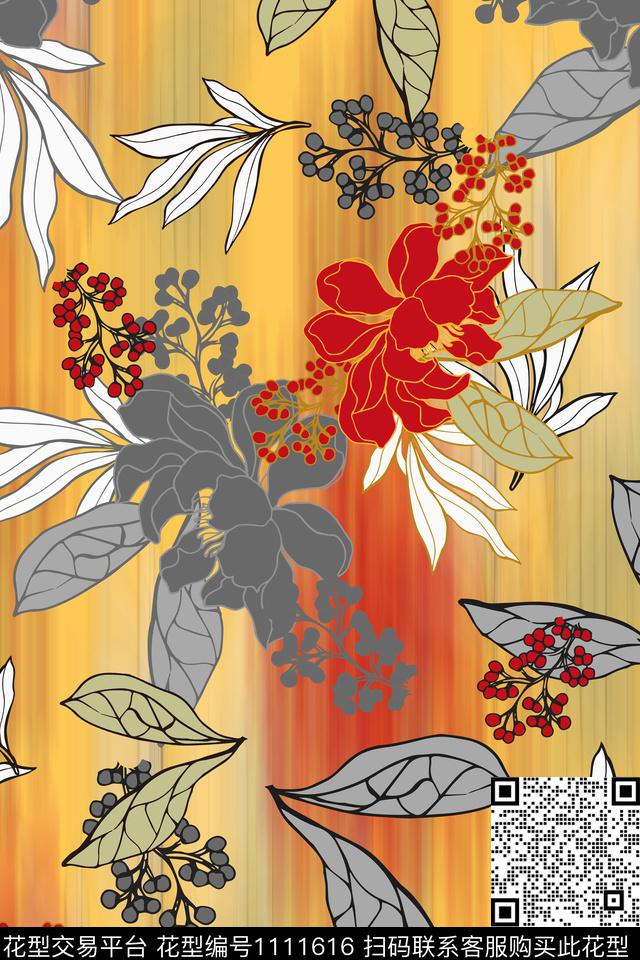 女装花卉卡通数码印花华亿平台下载（图片编号: 1111616） - 瓦栏（Walan）