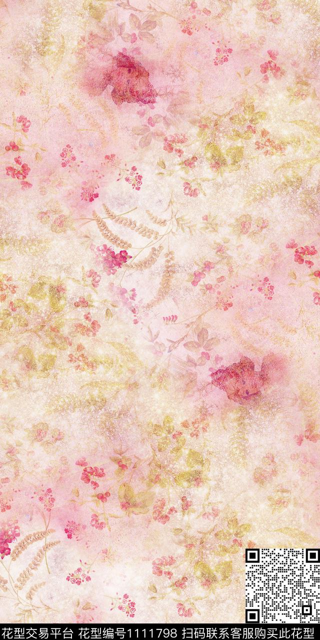 数码华亿平台女装复古数码印花华亿平台下载（图片编号: 1111798） - 瓦栏（Walan）